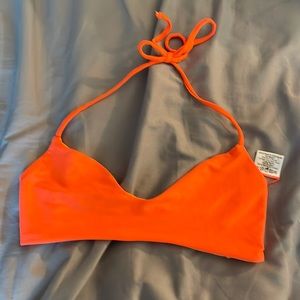 orange women’s swimsuit top